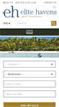 Mobile Screenshot of elitehavens.com